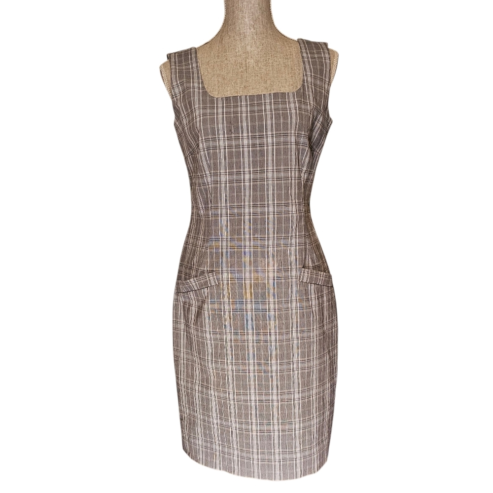 Plaid Tartan Y2K Jumper Dress - Women's Size 4 - Clueless Preppy Dark Academia